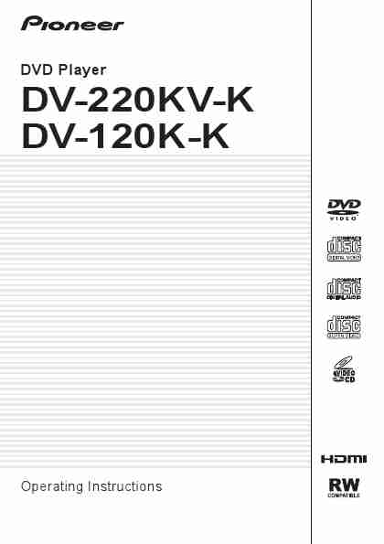 Pioneer DVD Player DV-220KV-K-page_pdf